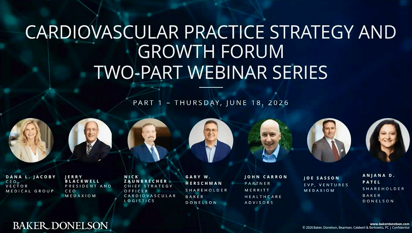 Cardiovascular Practice Strategy and Growth-Forum Part I